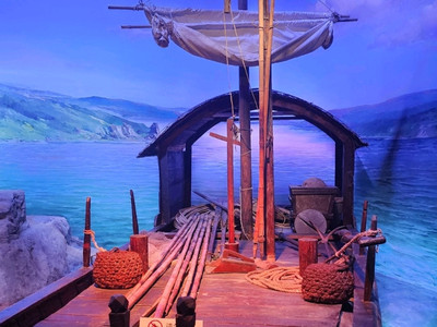 A scenic view of chongqing_three_gorges_museum