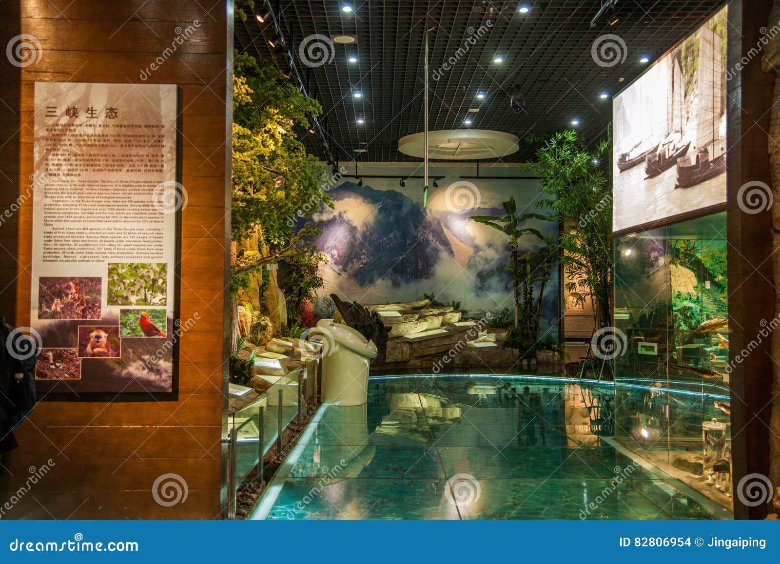 A scenic view of chongqing_three_gorges_museum