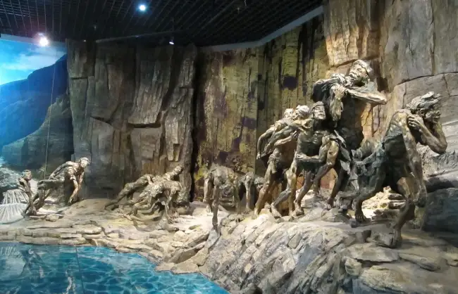 A scenic view of chongqing_three_gorges_museum