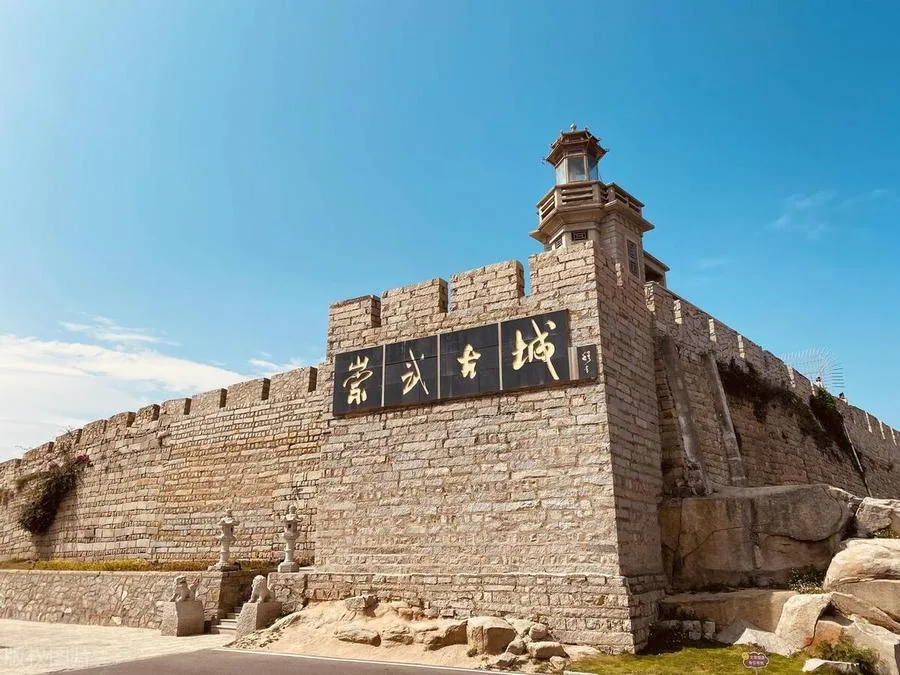 A scenic view of chongwu ancient city