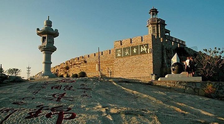 A scenic view of chongwu ancient city