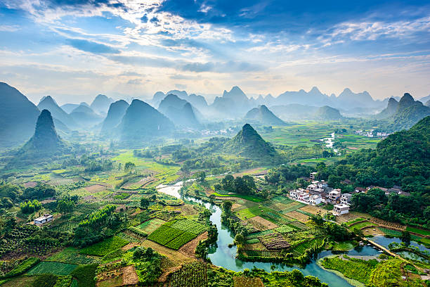 A scenic view of Chunqiu Lou
