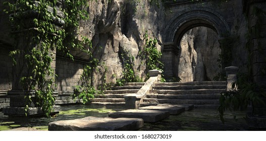 A scenic view of Cishan Ruins