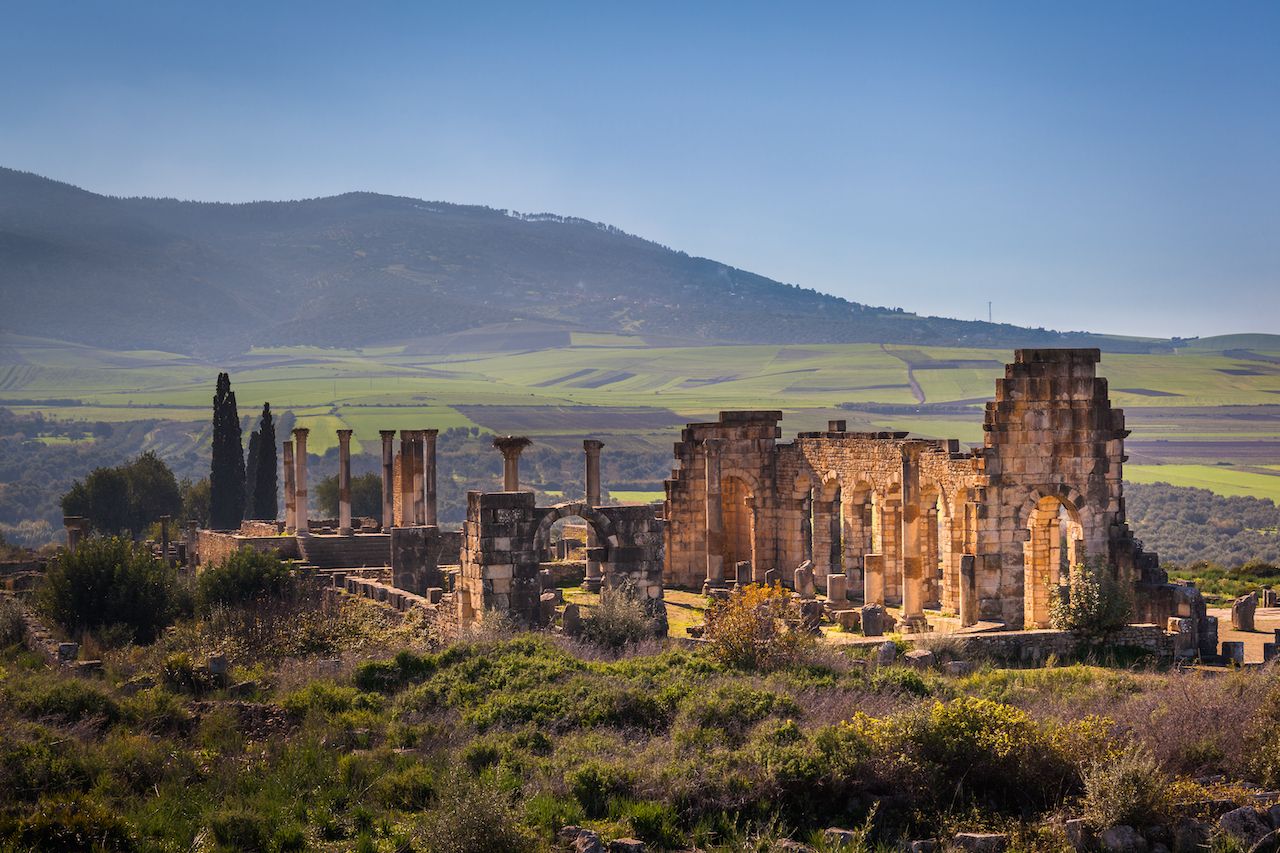A scenic view of Cishan Ruins