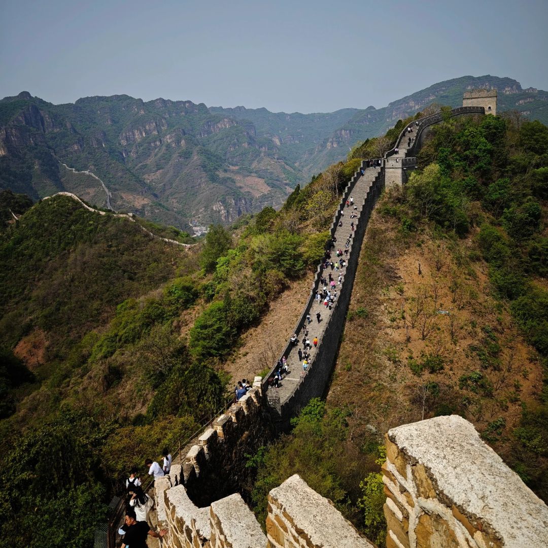 A scenic view of city_wall_stele_forest_historical_and_cultural_scenic_area