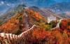 A scenic view of city_wall_stele_forest_historical_and_cultural_scenic_area