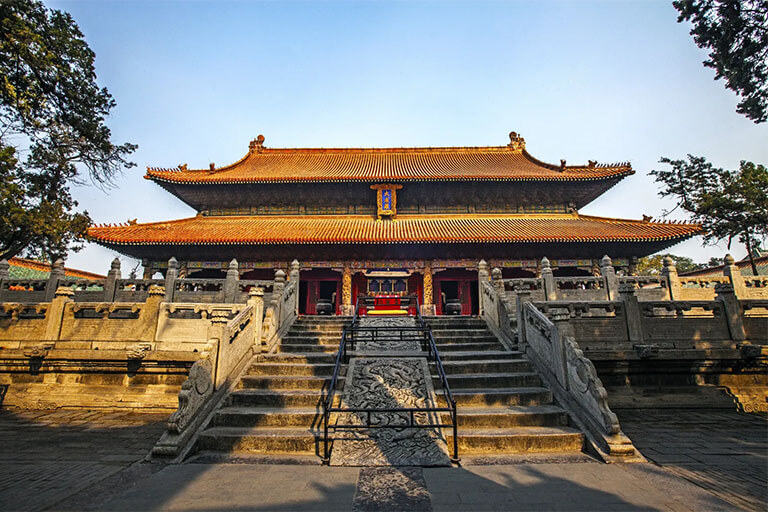 A scenic view of Confucius Temple Cemetery And Mansion