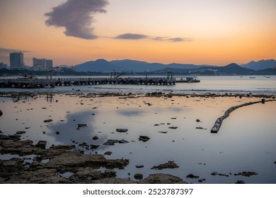 A scenic view of dadonghai