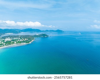 A scenic view of dadonghai