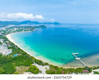 A scenic view of dadonghai