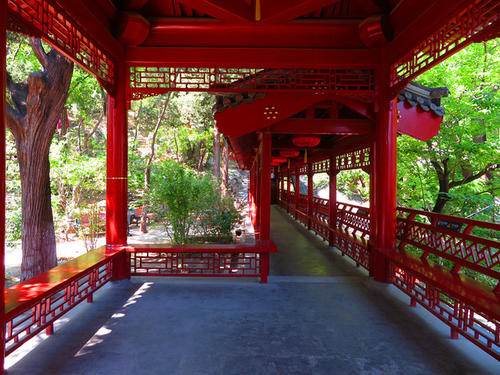 A scenic view of dajue_temple