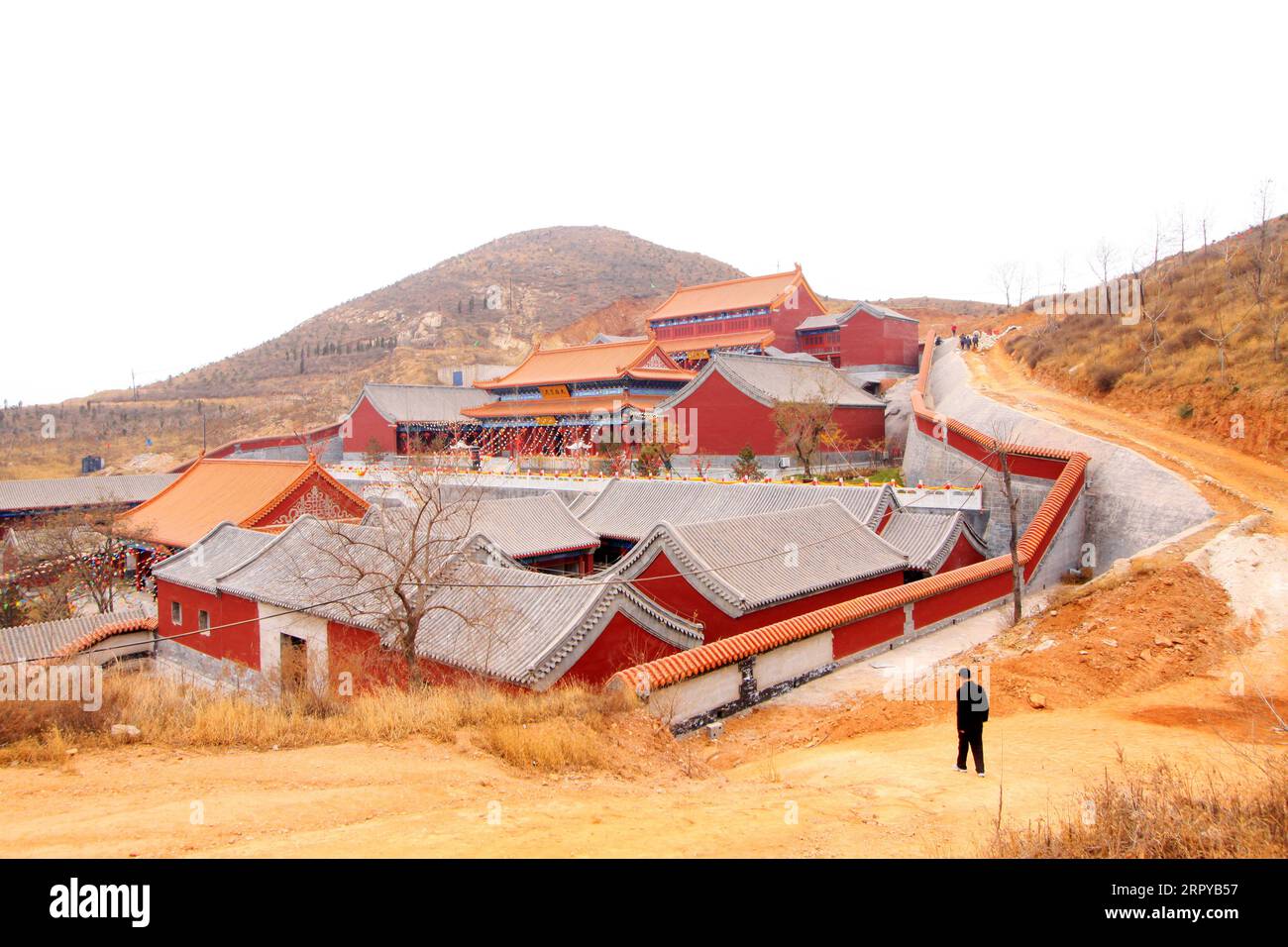 A scenic view of dajue_temple