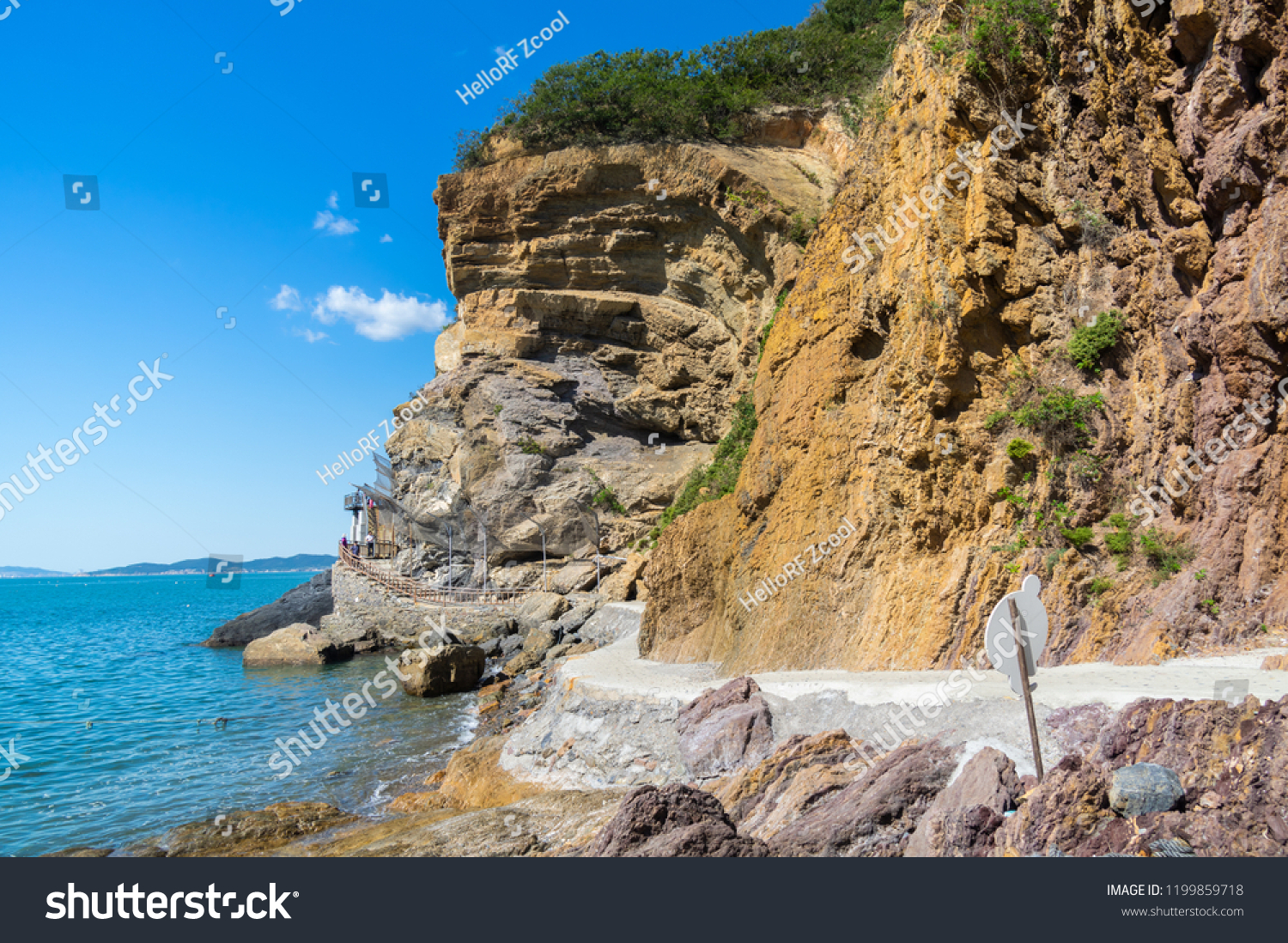 A scenic view of dalian_tiger_beach_ocean_park