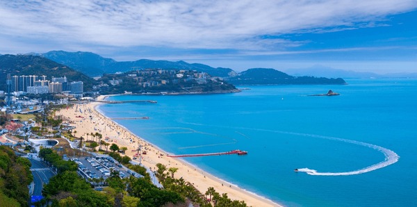 A scenic view of dameisha beach