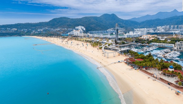 A scenic view of dameisha beach