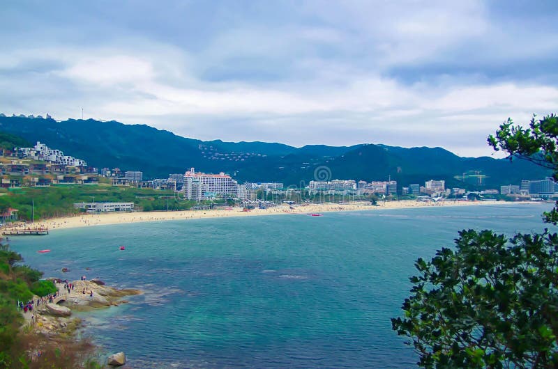 A scenic view of dameisha beach