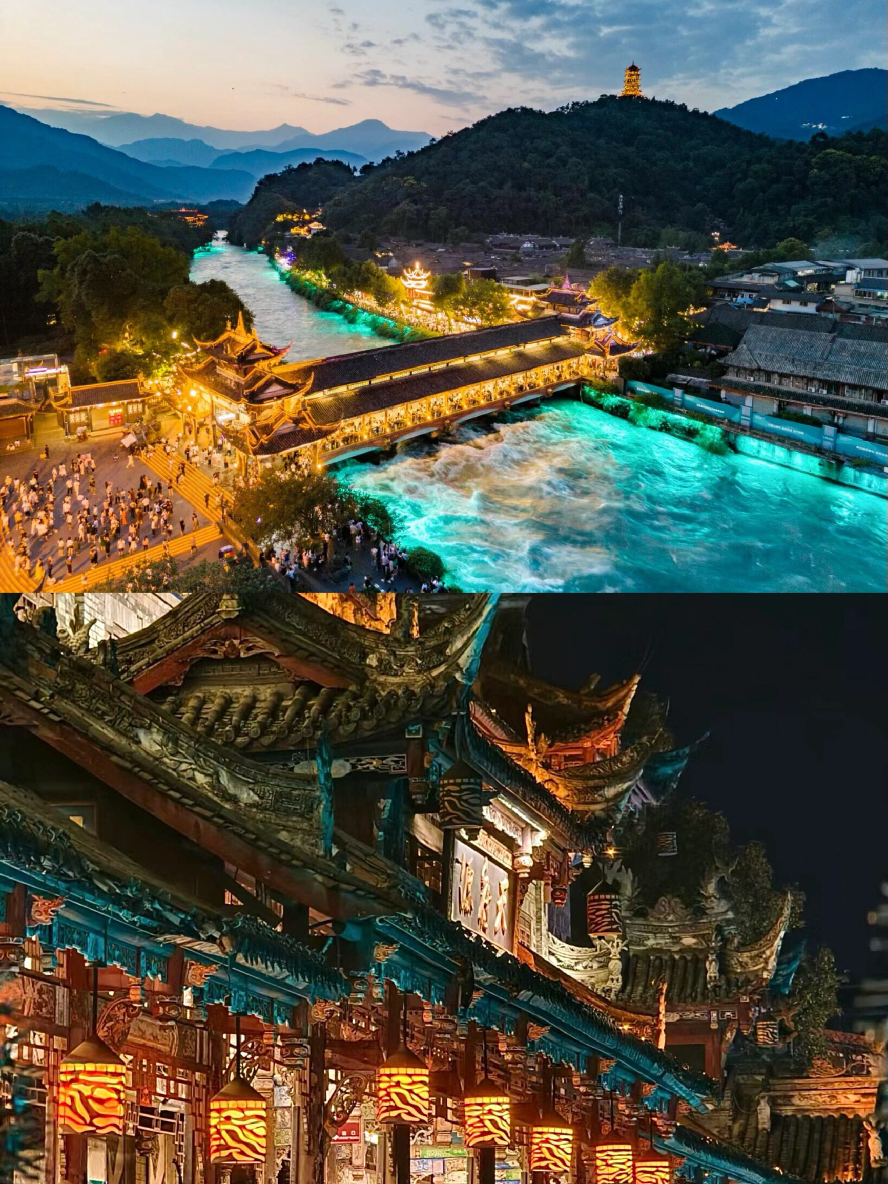 A scenic view of Daoxian Ancient City