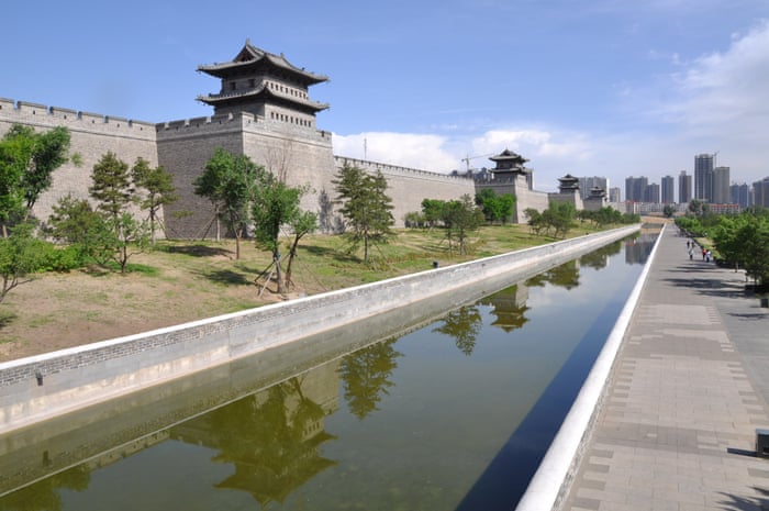 A scenic view of Datong Ancient City Wall
