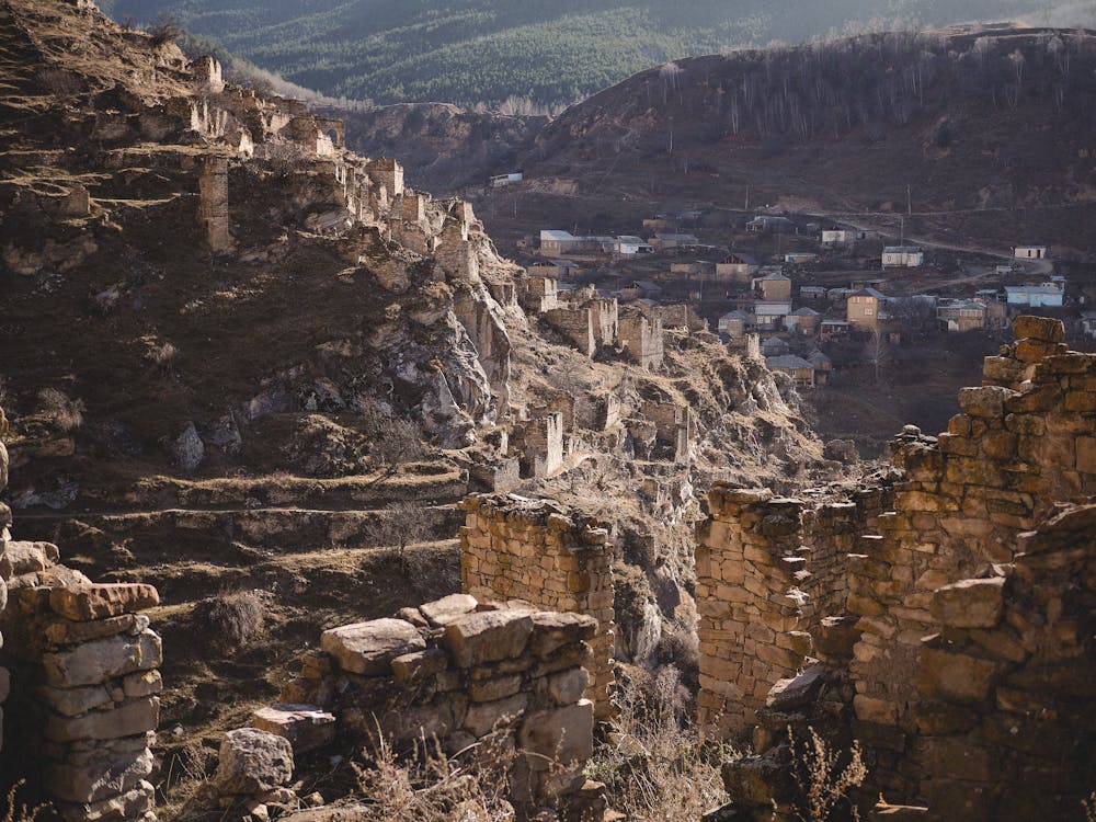 A scenic view of Dawenkou Ruins