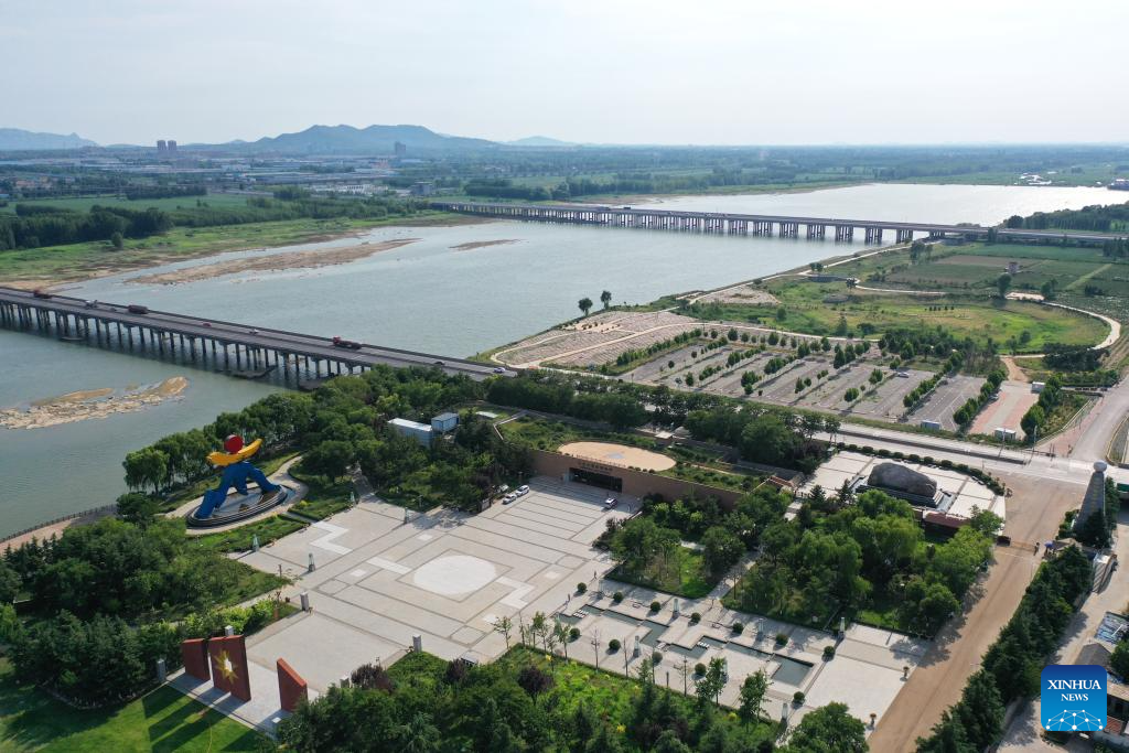 A scenic view of Dawenkou Ruins
