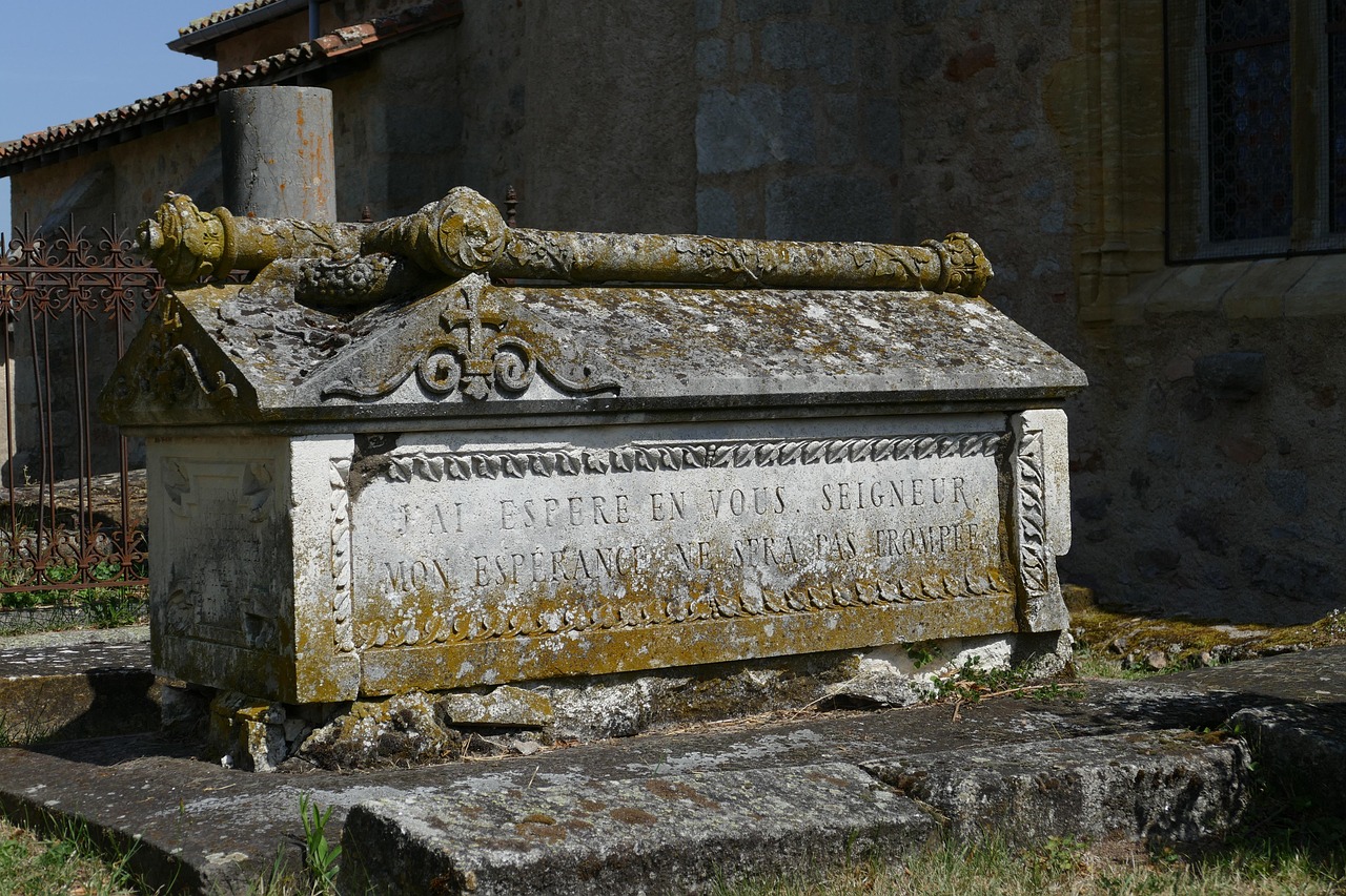A scenic view of dayishan stone coffin tombs