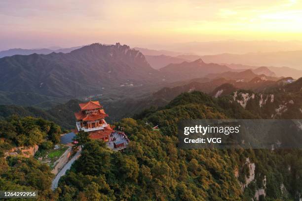 A scenic view of Dayun Yuan Zhuozhang