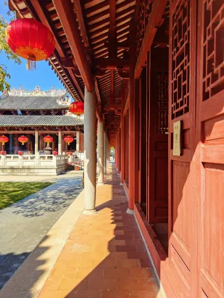 A scenic view of deqing xuegong