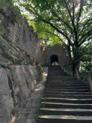 A scenic view of diaoyu_fortress_site