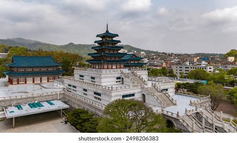 A scenic view of Dingcun Folk Museum