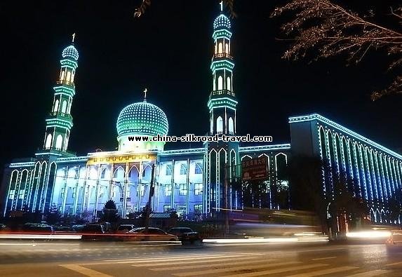 A scenic view of dongguan_grand_mosque