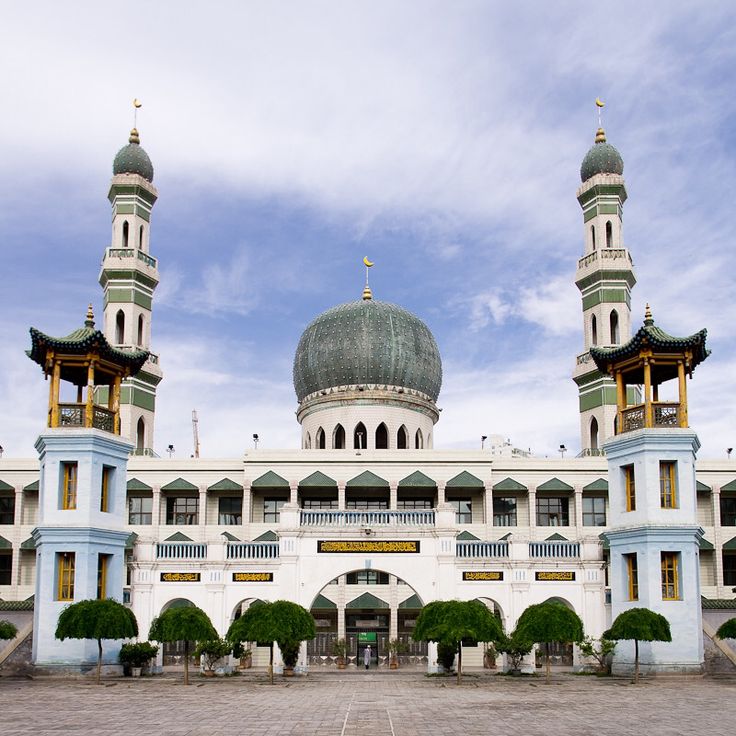 A scenic view of dongguan_grand_mosque
