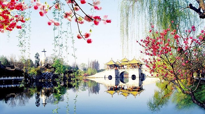 A scenic view of dongguan street