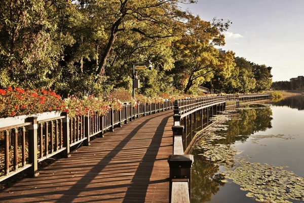 A scenic view of dongpo park
