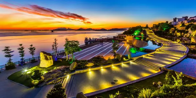 A scenic view of dongshan island