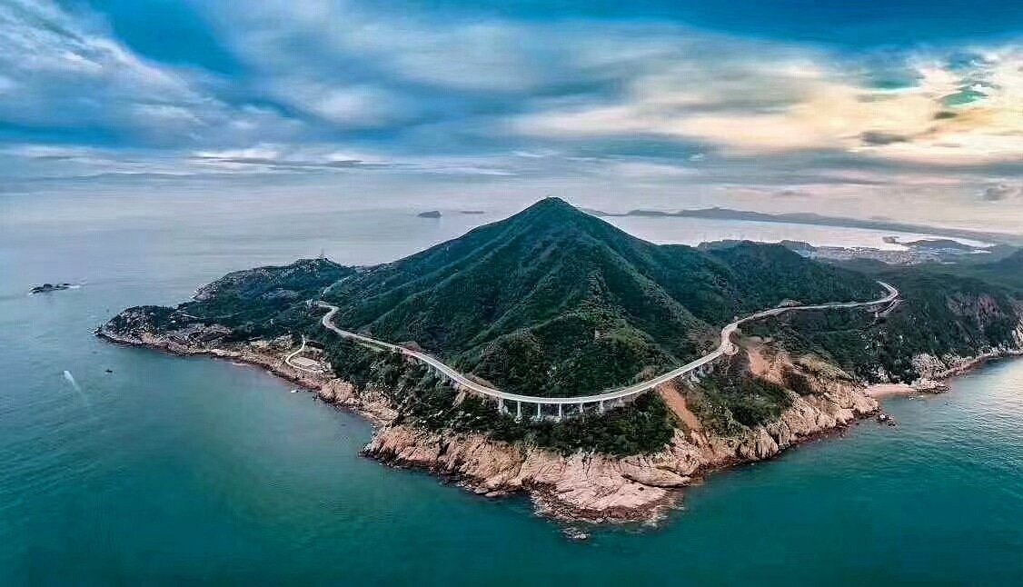 A scenic view of dongshan island