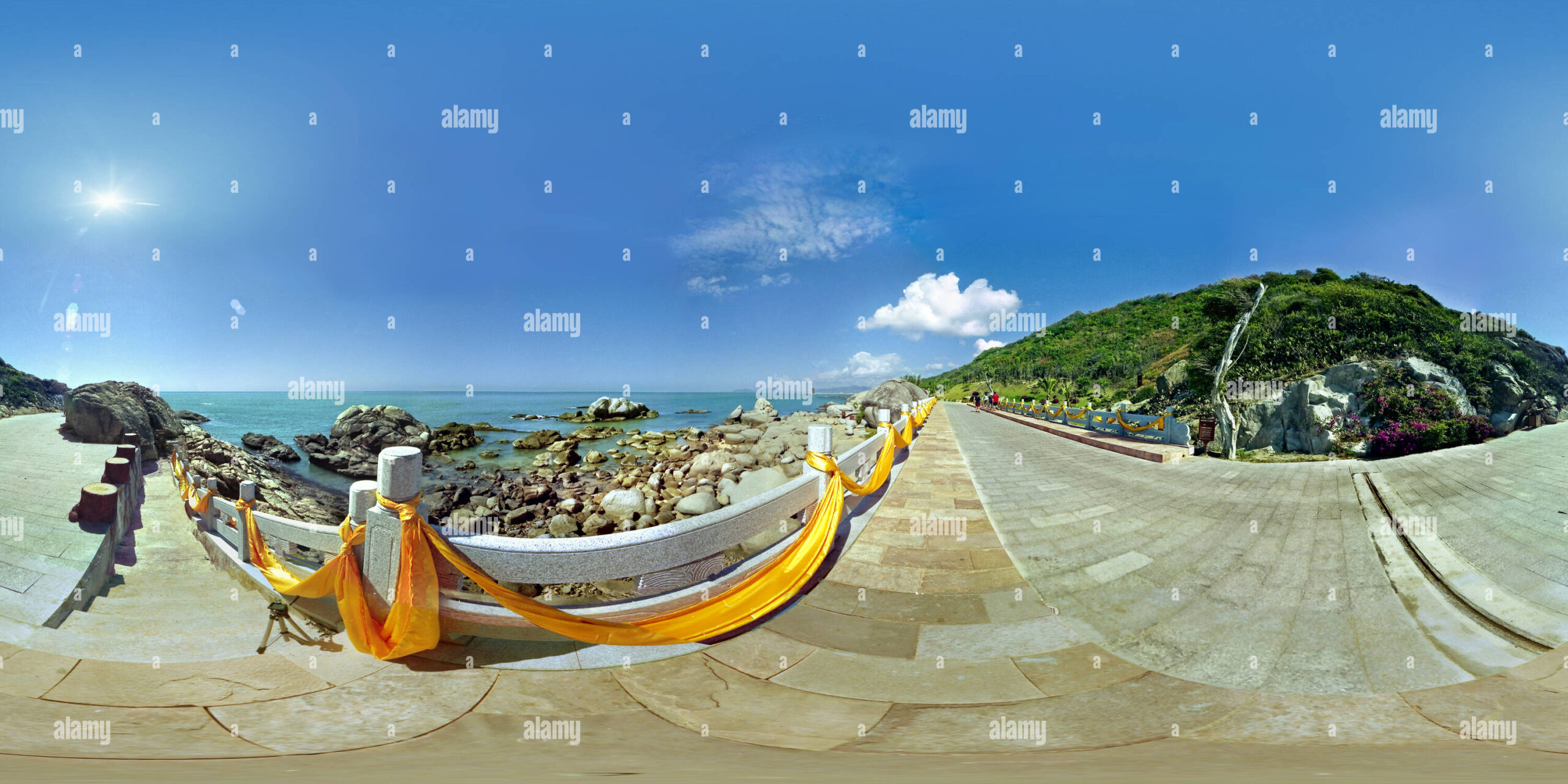 A scenic view of dongtian_park