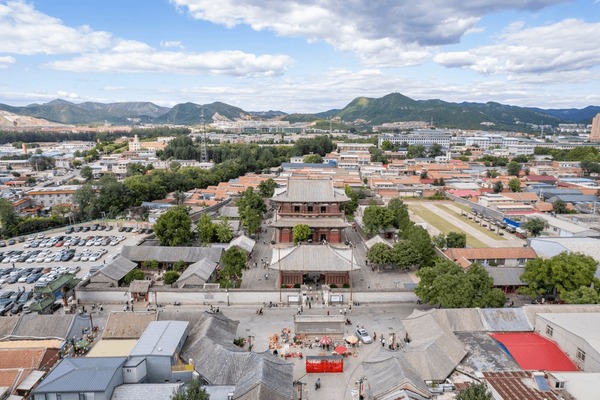 A scenic view of dule_temple