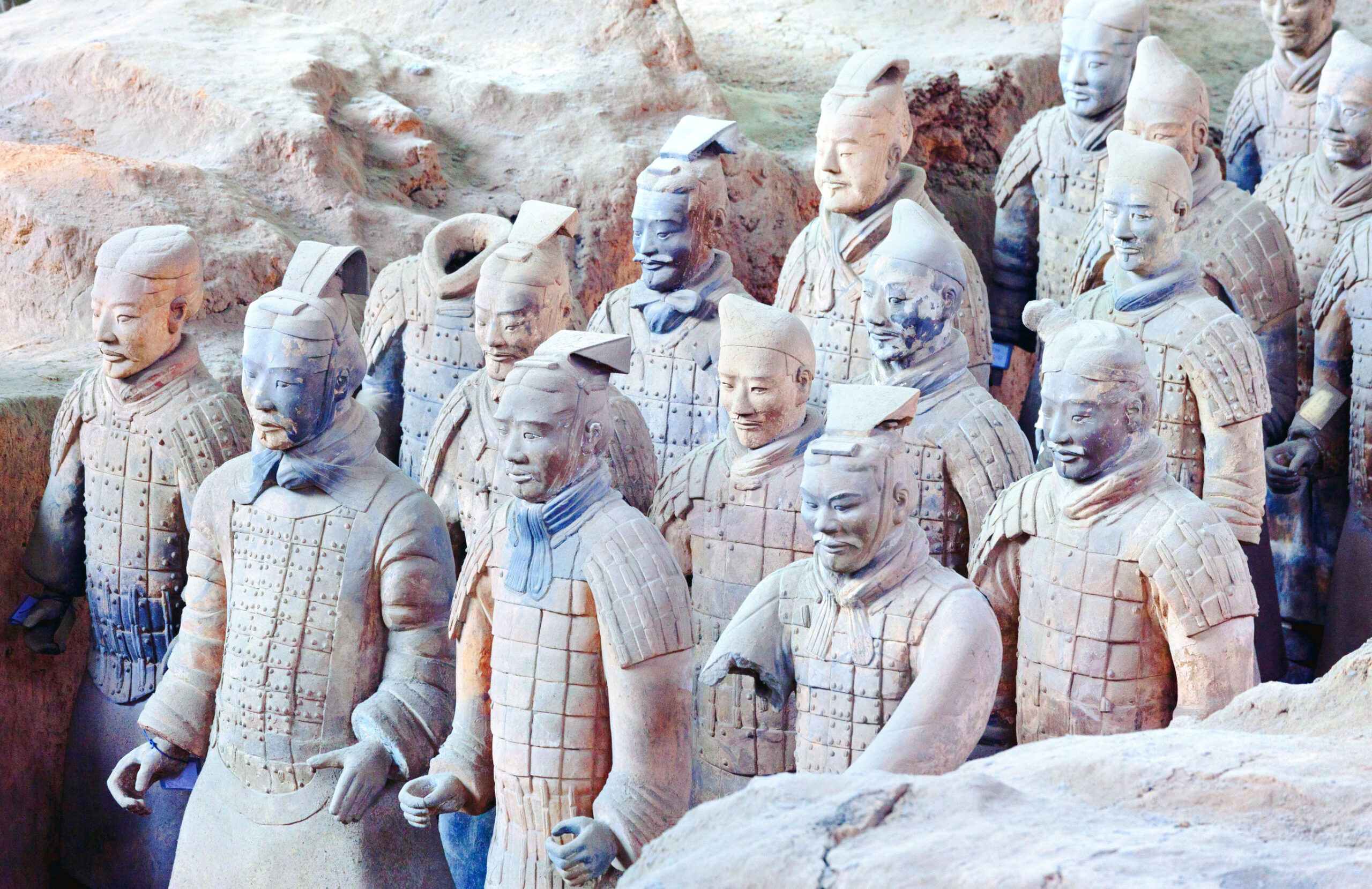 A scenic view of emperor_qinshihuangs_mausoleum_site_museum