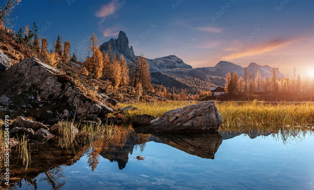 A scenic view of Fairy Lake