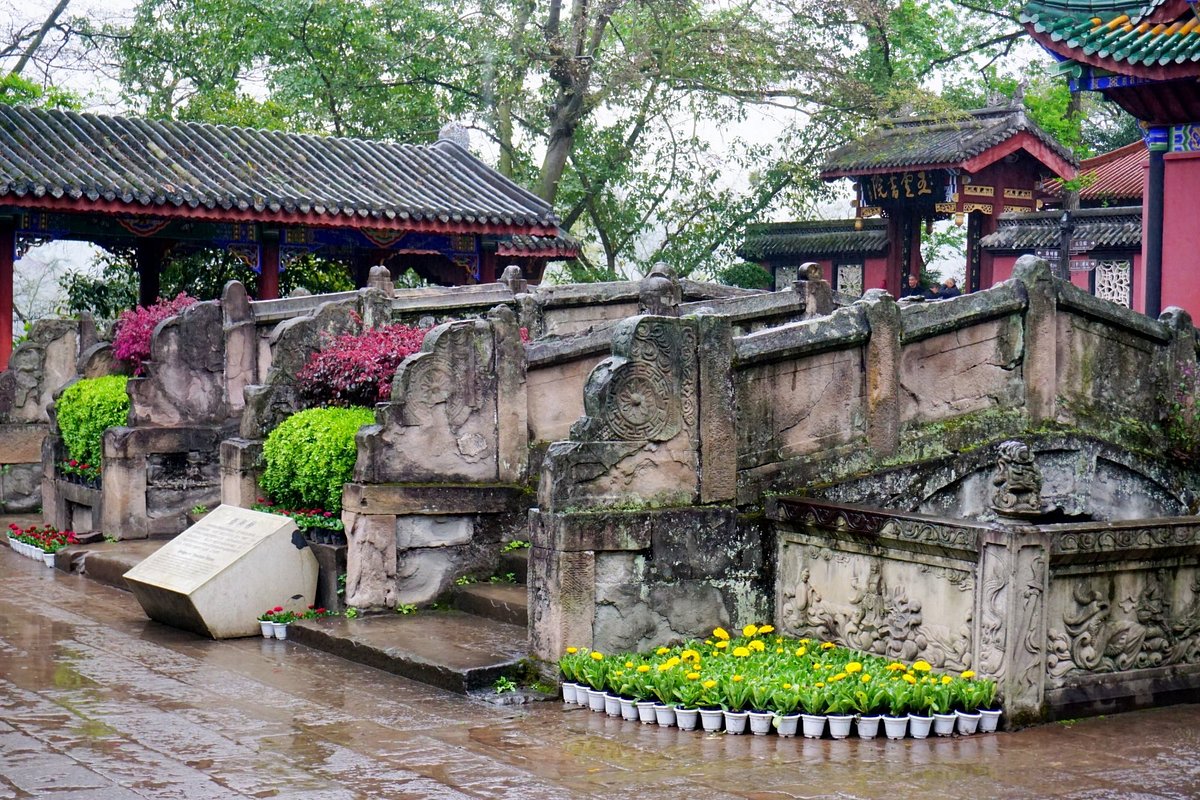 A scenic view of fengdu_ghost_city