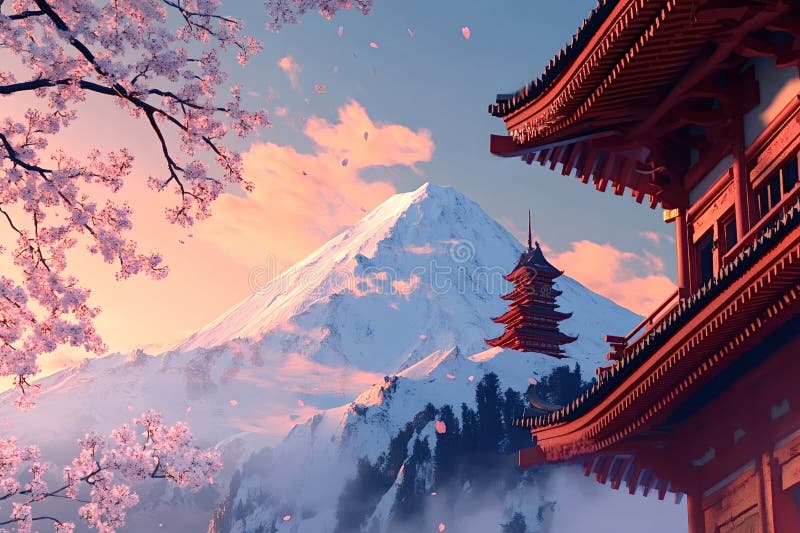 A scenic view of Fengxue Temple And Pagodas