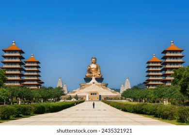 A scenic view of Foguang Temple