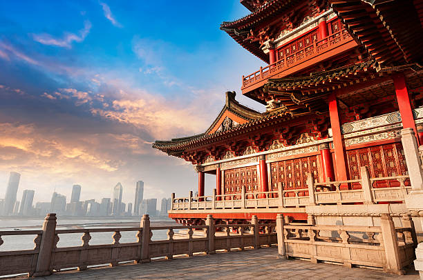 A scenic view of forbidden city