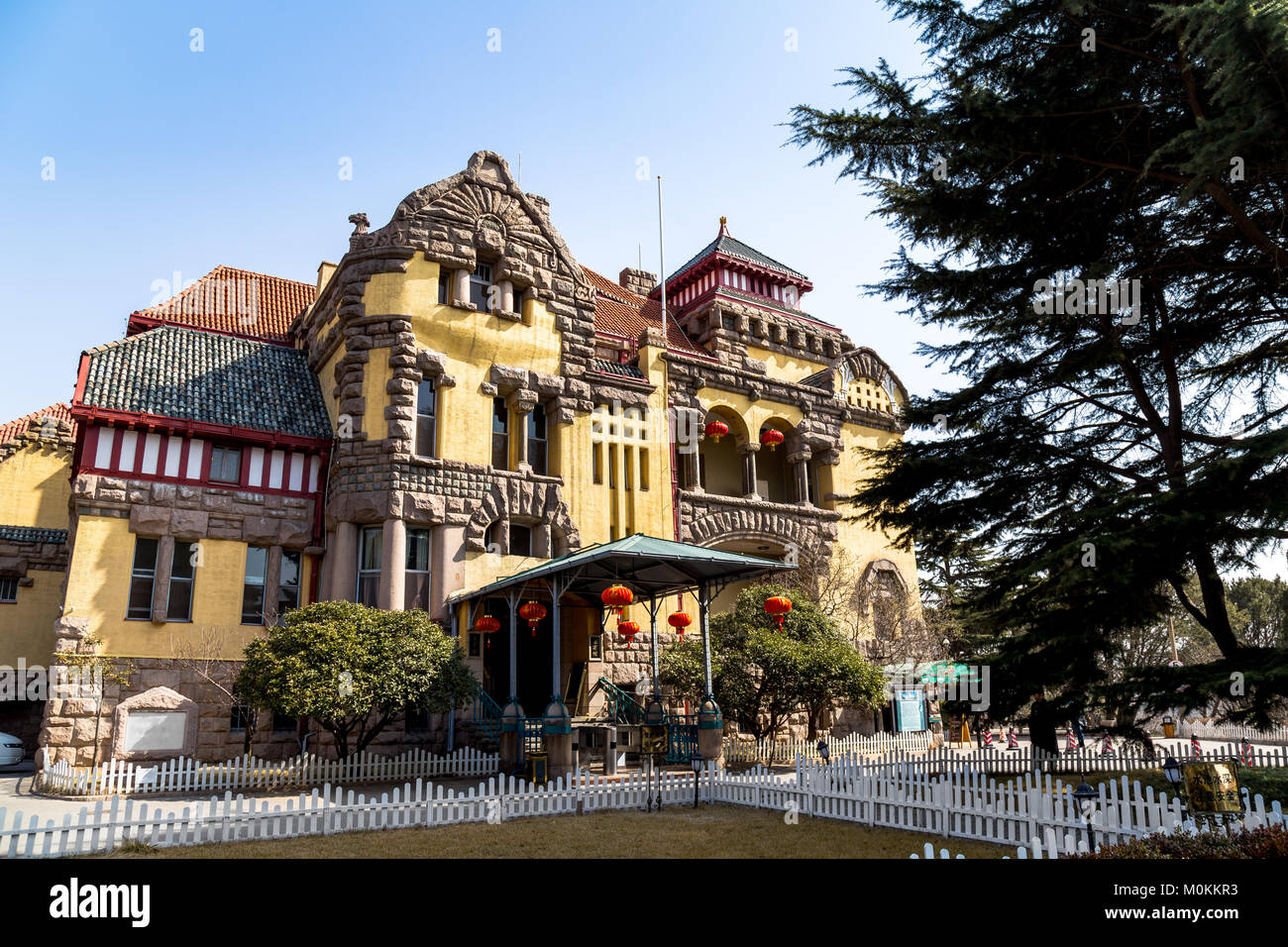 A scenic view of Former German Governor S Residence
