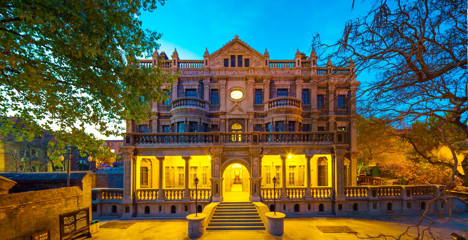 A scenic view of former residence of zhang tailei