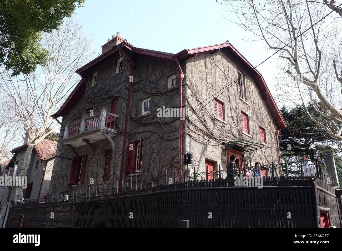 A scenic view of former residence of zhou enlai