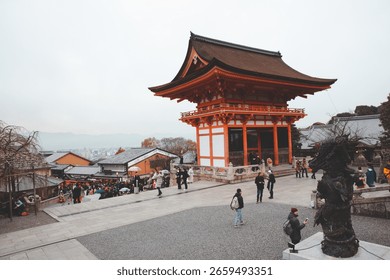 A scenic view of Four Gates Pagoda