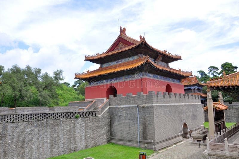 A scenic view of fuling_tomb_qing