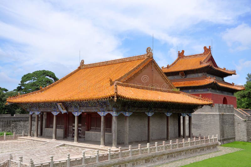 A scenic view of fuling_tomb_qing