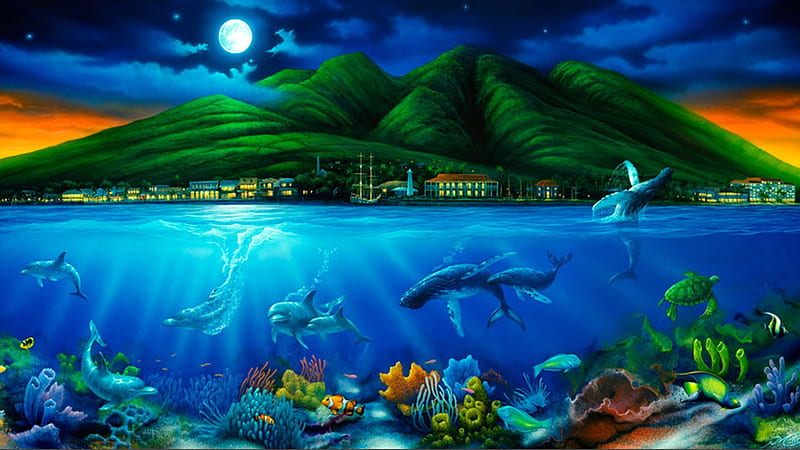 A scenic view of fushun_royal_ocean_land